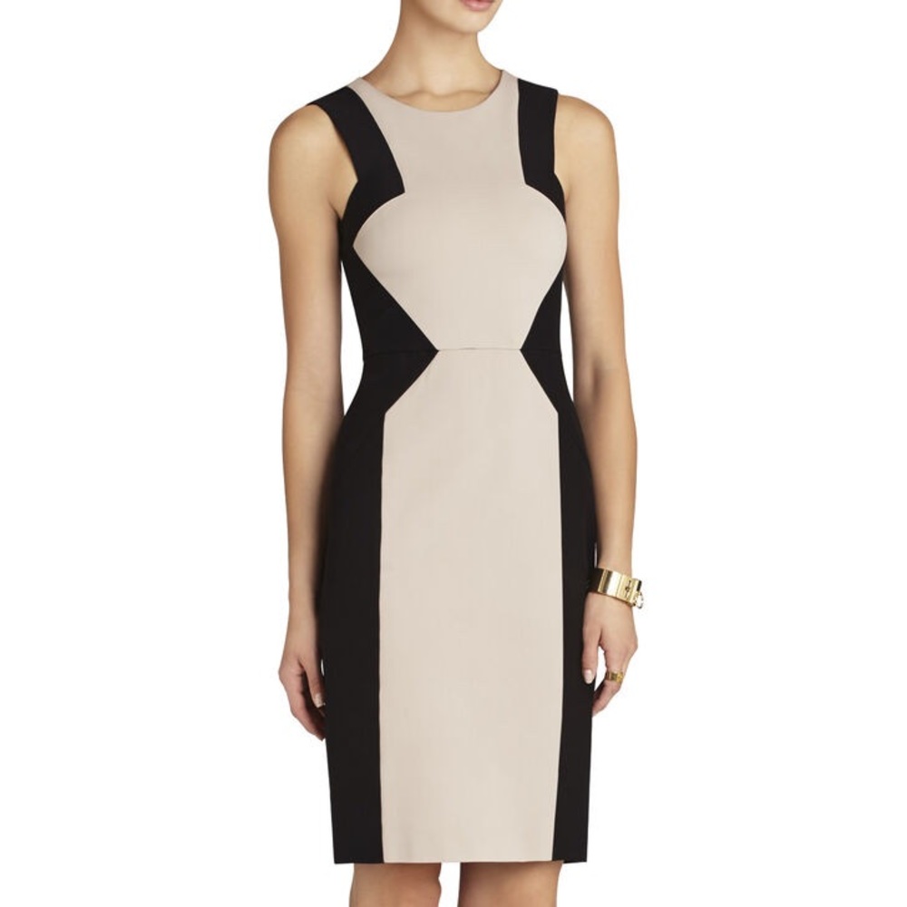 BCBG Evelyn Color Block Dress